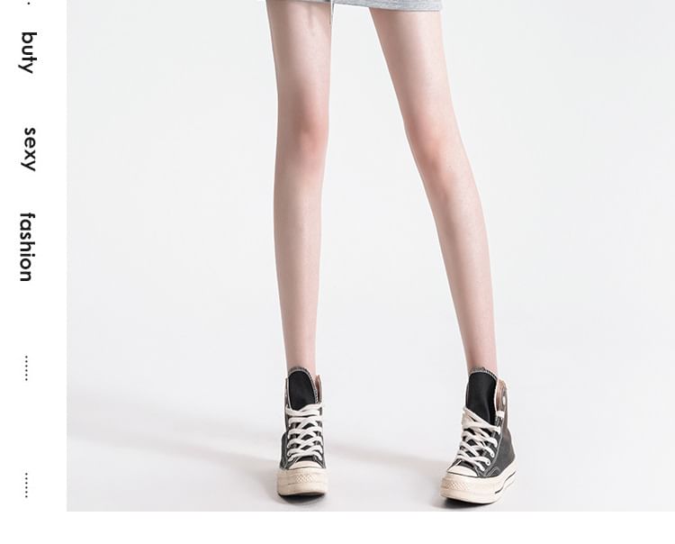 Drawstring Mini Waist Skirt Plain Pencil