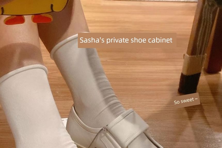 Strap Mary Platform Adhesive Jane Shoes