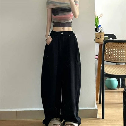 High Rise Wide Leg Sweatpants (Various Designs)