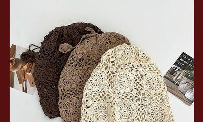 Bonnet uni au crochet