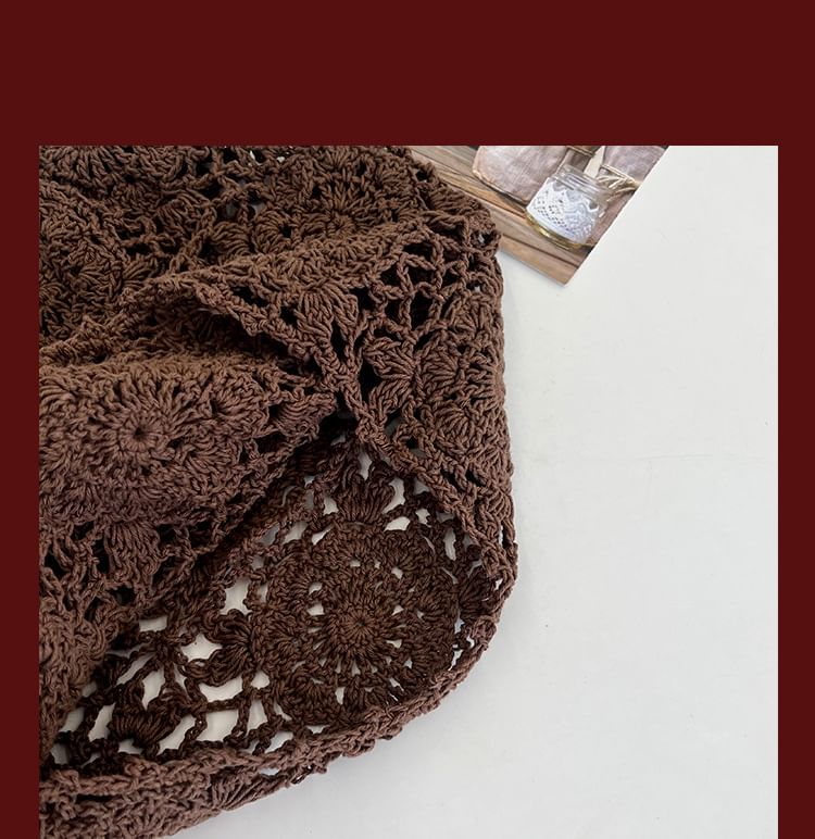 Bonnet uni au crochet