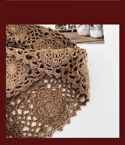 Bonnet uni au crochet