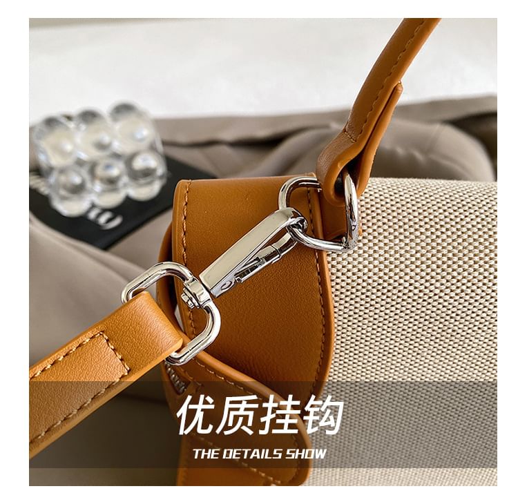 Top Two Crossbody Bag Tone Handle