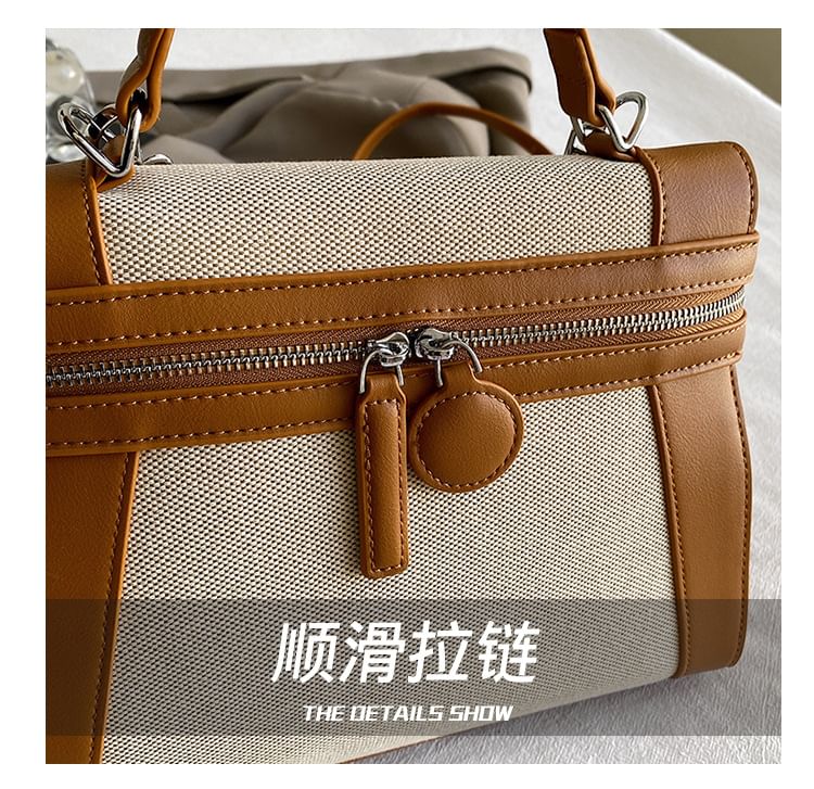 Top Two Crossbody Bag Tone Handle