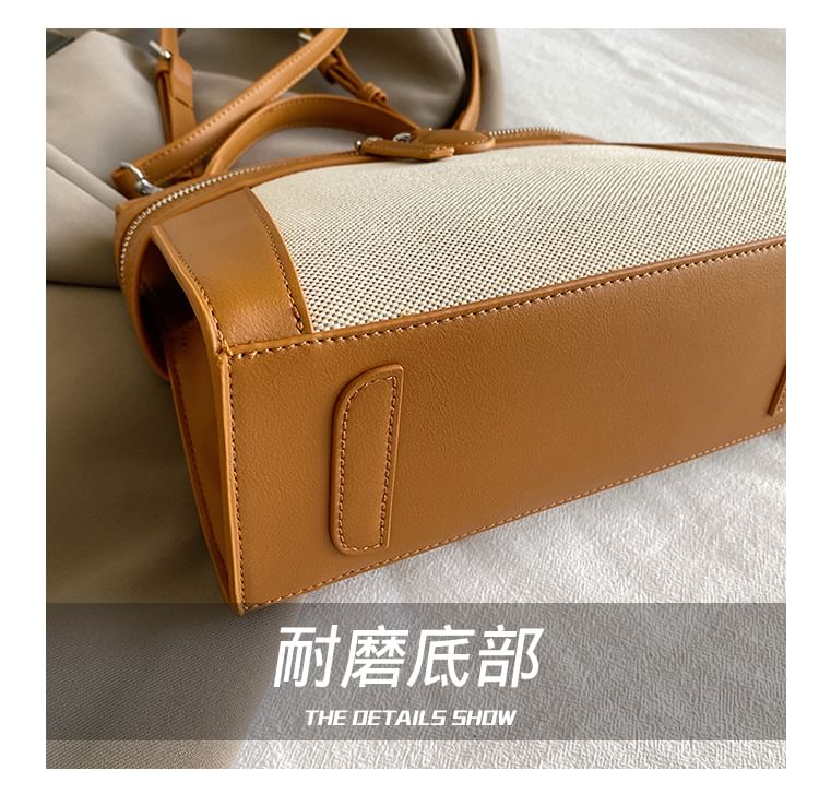 Top Two Crossbody Bag Tone Handle