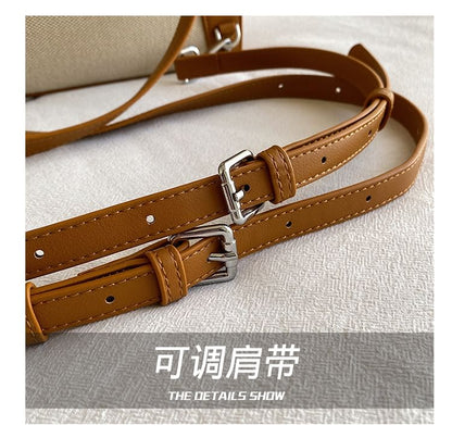 Top Two Crossbody Bag Tone Handle