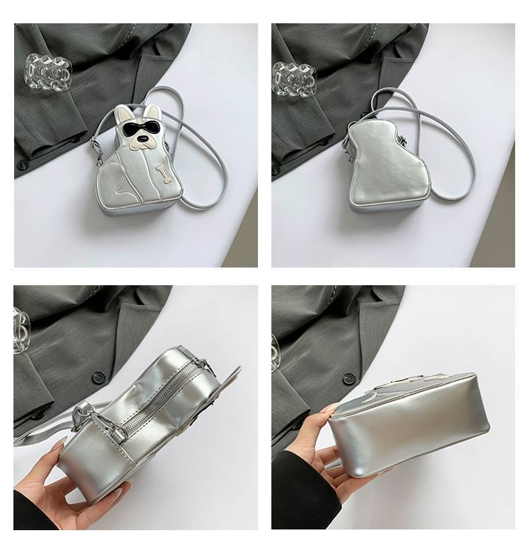 Dog Bag Crossbody Leather Faux