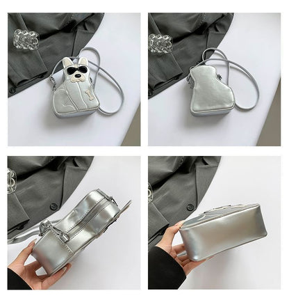 Dog Bag Crossbody Leather Faux