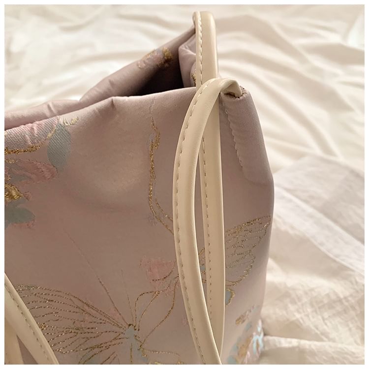 Bag Jacquard Butterfly Bucket