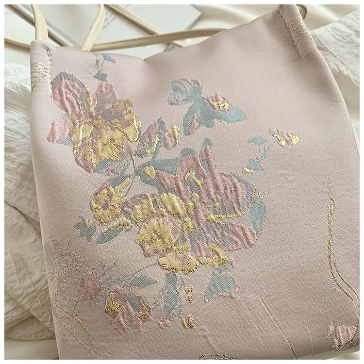 Bag Jacquard Butterfly Bucket