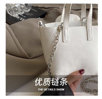 Chain Bag Flower Bucket Set: Strap Pouch +