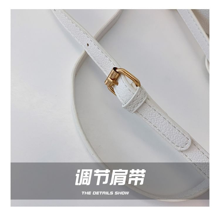 Bag Crossbody Rabbit Leather Faux