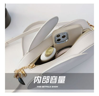 Bag Crossbody Rabbit Leather Faux