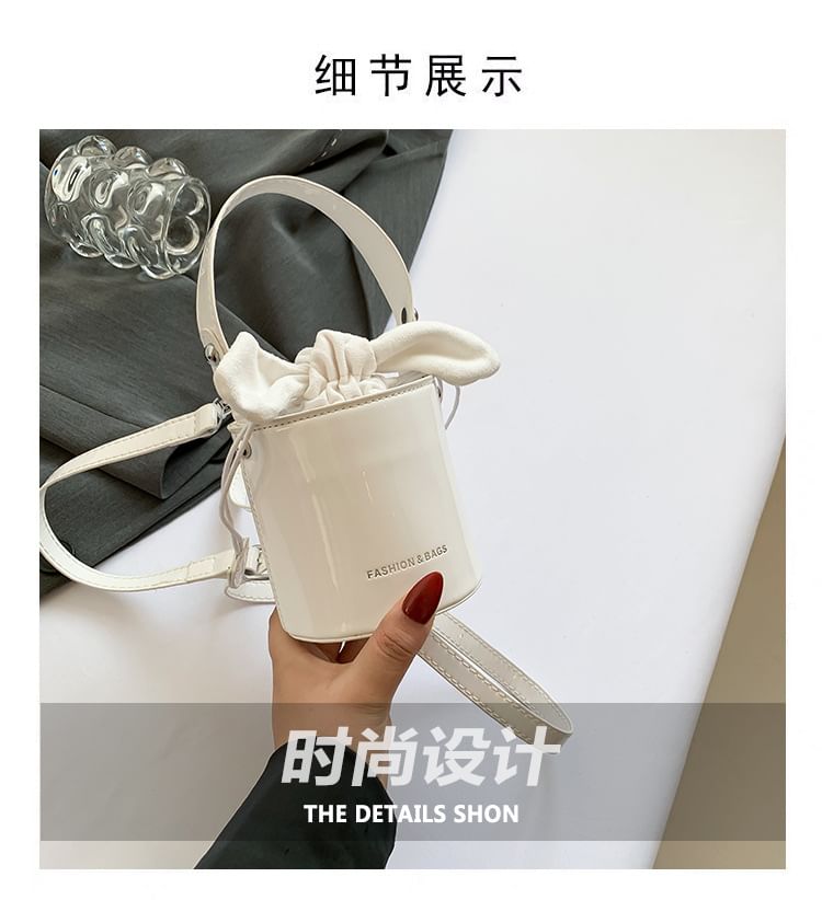 Leather Bag Bucket Faux