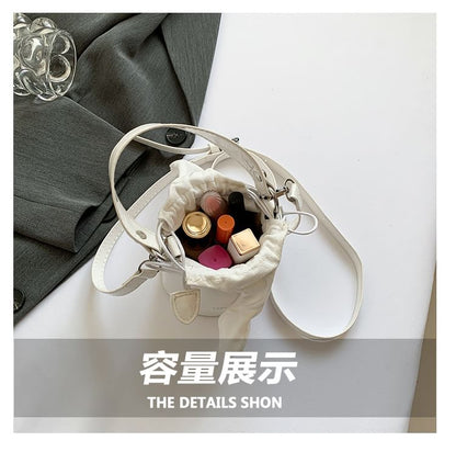 Leather Bag Bucket Faux