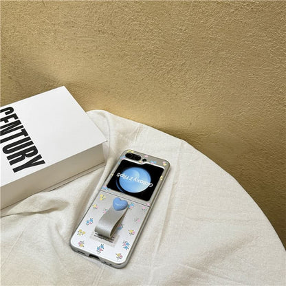 Heart Finger Strap Phone Case