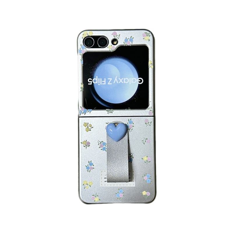 Heart Finger Strap Phone Case
