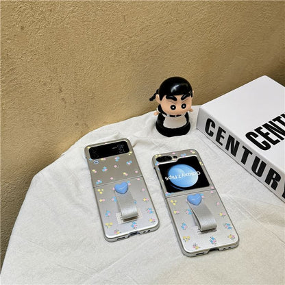 Heart Finger Strap Phone Case