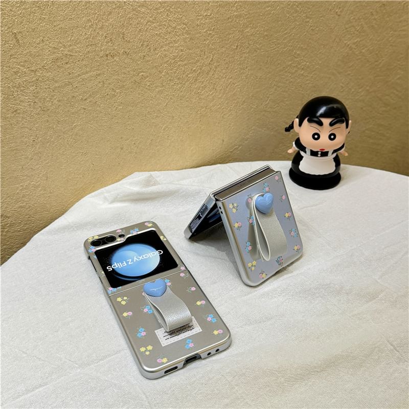 Heart Finger Strap Phone Case