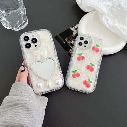 Case Mirrored Heart Cherry / Phone