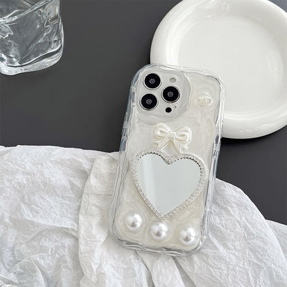 Case Mirrored Heart Cherry / Phone