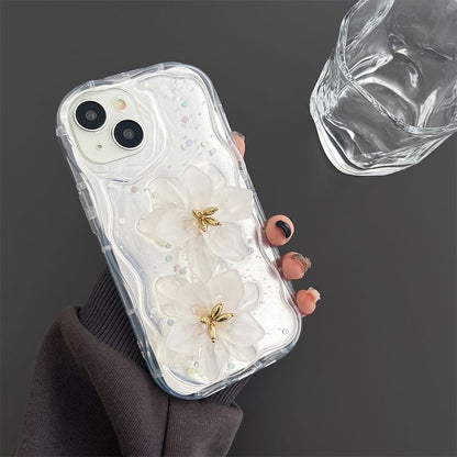 Phone Case / Floral Bow Mirrored