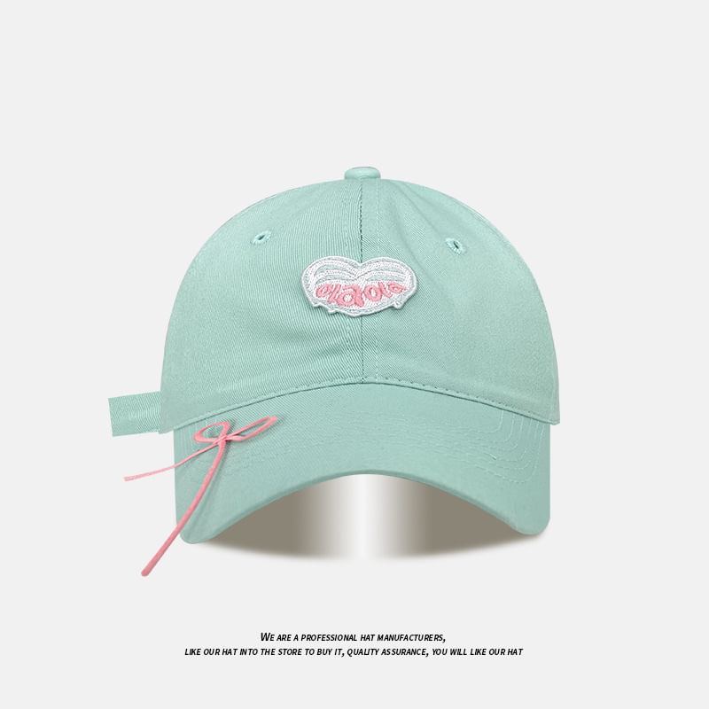 Applique Baseball (Various Designs) Cap Ribbon