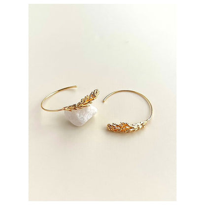 Wheat Hoop Earring