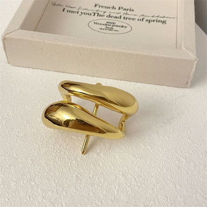 Glossy Ponytail Hair Pin