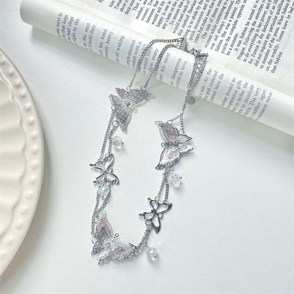 Butterfly Necklace Beaded