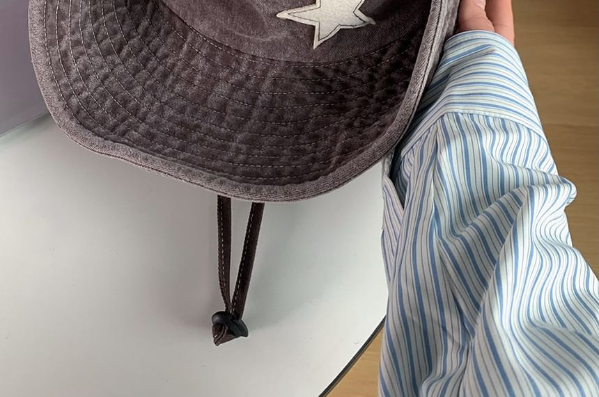 Star Applique Boonie Hat