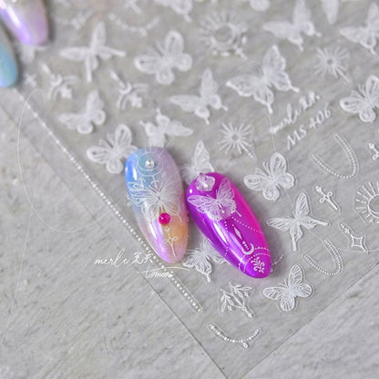 Ribbon Nail Art Stickers