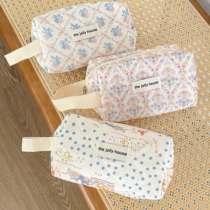 Print Fabric Makeup Bag / Pouch / Toiletry Bag (Various Designs)