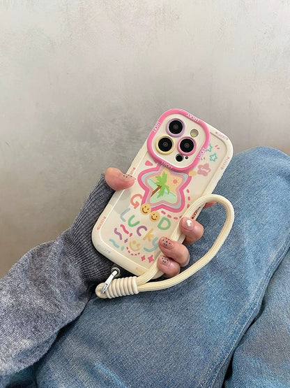 Set Smiley Star Phone Case / Strap