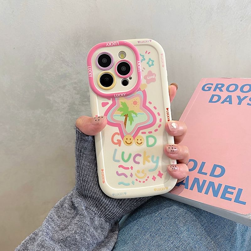 Set Smiley Star Phone Case / Strap