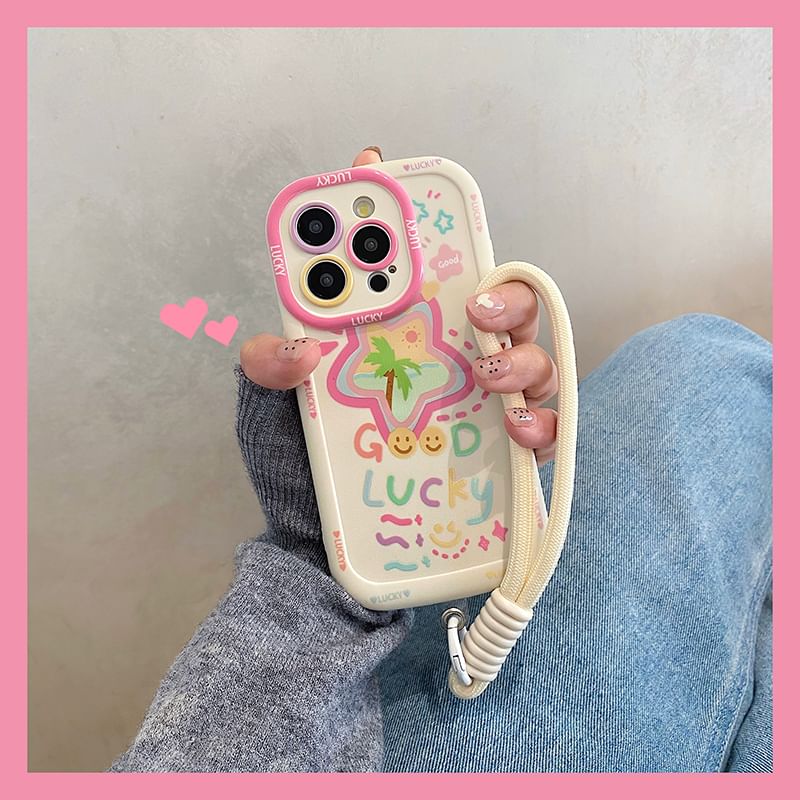 Set Smiley Star Phone Case / Strap