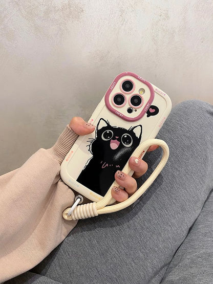 Case Phone Cat / Strap Set