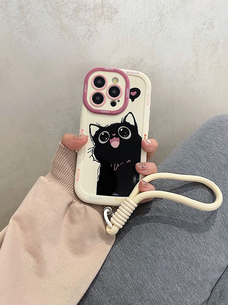 Case Phone Cat / Strap Set