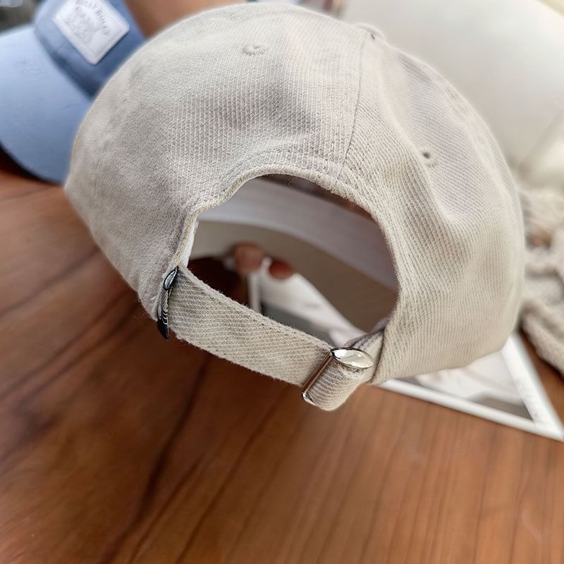 Lettering Applique Cap Baseball