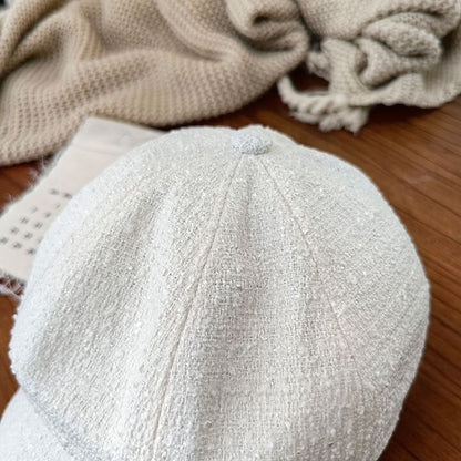 Metal Newsboy Lettering Cap