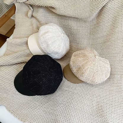 Panel Cap Newsboy