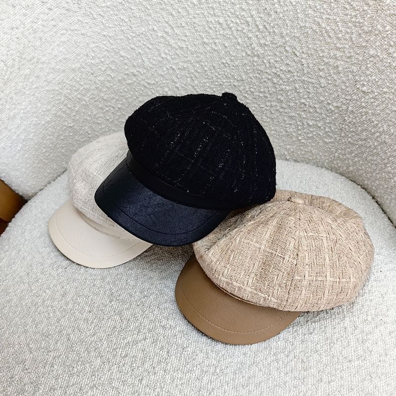 Panel Cap Newsboy