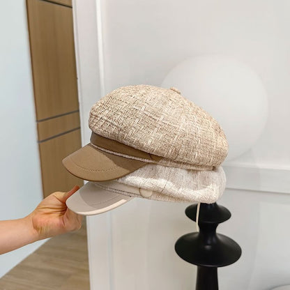 Panel Cap Newsboy