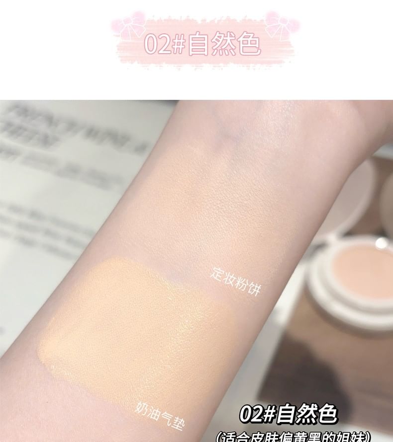 2 in 1 Moisturizing Air Cushion Foundation - 2 Colors