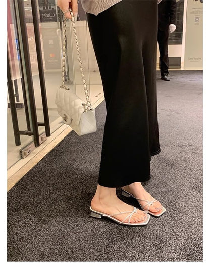 Thong Knotted Sandals