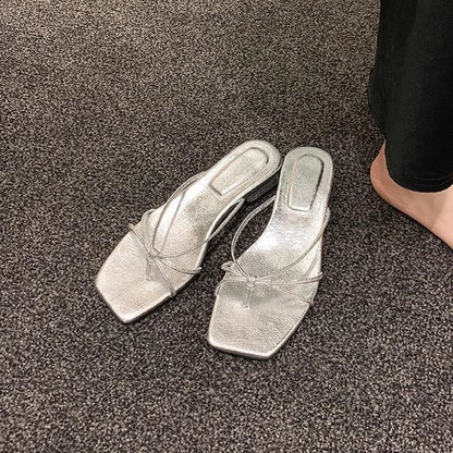 Thong Knotted Sandals