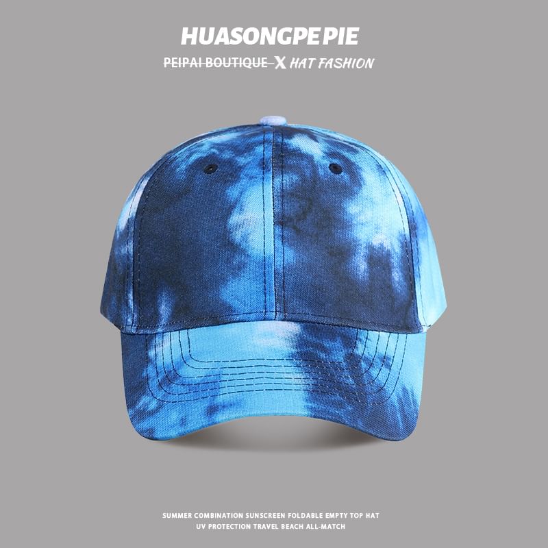 Tie Baseball Cap Dye