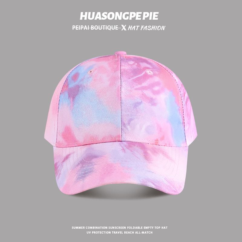 Tie Baseball Cap Dye