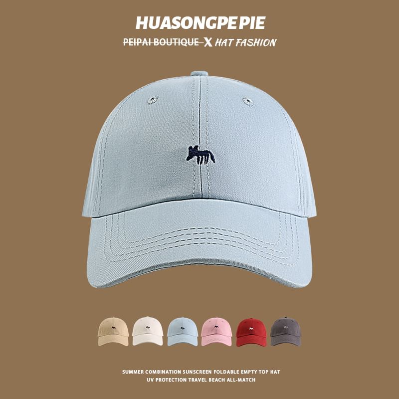 Embroidered Baseball Cap Fox