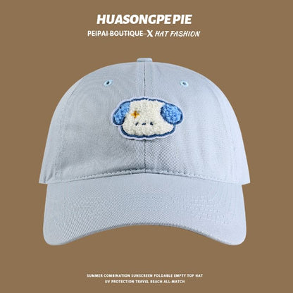 Embroidered Dog Cap Baseball